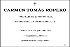 Carmen Tomás Ropero